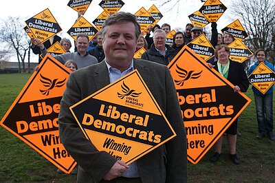Councillor John Lawson and team of Kirklees Liberal Democrats